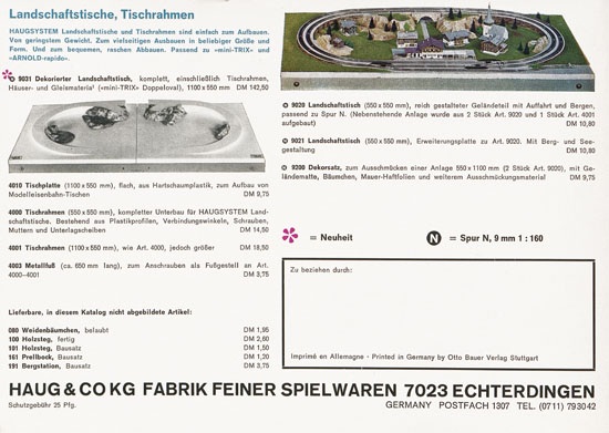 Seite 8 Haug Katalog 1968-1969