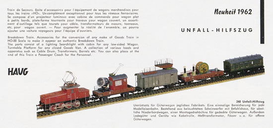 Haug Katalog 1961-1962