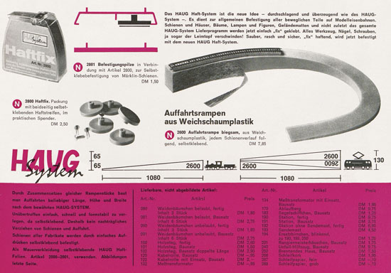 Haug Hauptkatalog 1965-1966