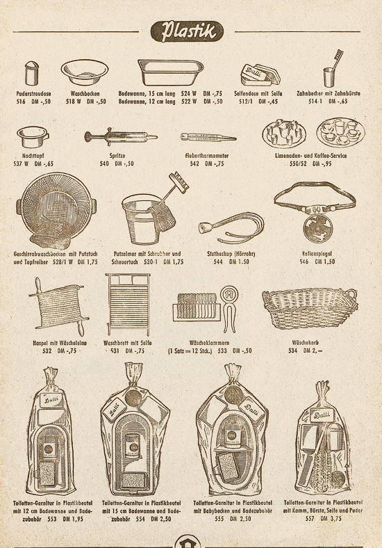 Seite 5 Hausser Spiele und Elastolin Figuren 1957