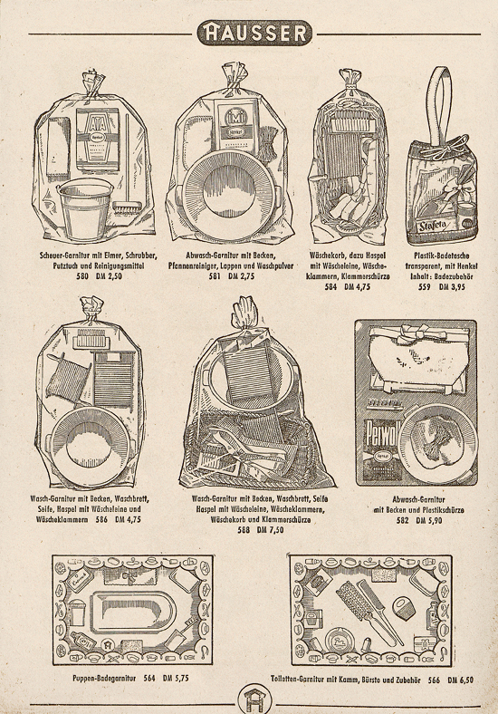 Seite 6 Hausser Spiele und Elastolin Figuren 1957