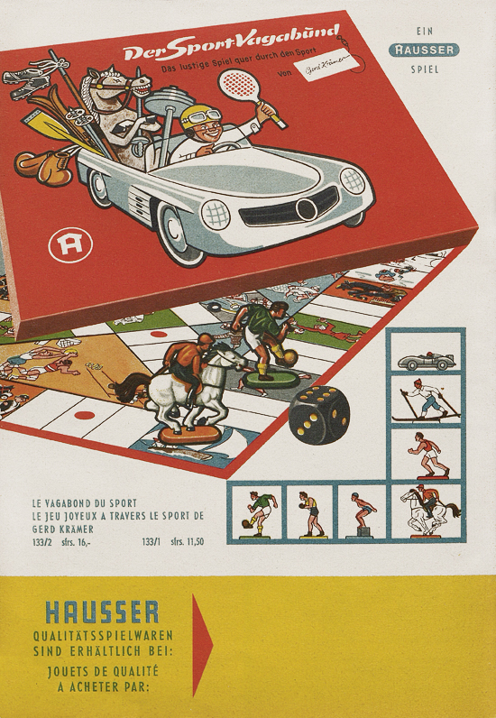 Hausser Spiele und Elastolin Figuren 1960