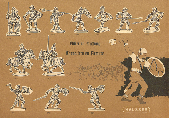 Seite 4 Hausser Elastolin Figuren Katalog 1961