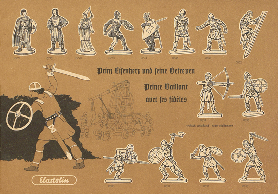 Seite 5 Hausser Elastolin Figuren Katalog 1961