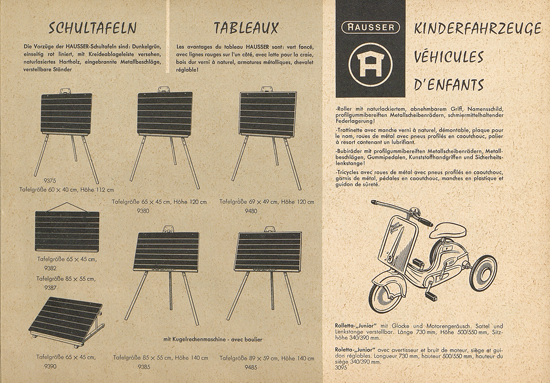 Hausser Elastolin Figuren Katalog 1961