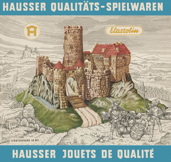 Hausser Qualitäts-Spielwaren Katalog 1964