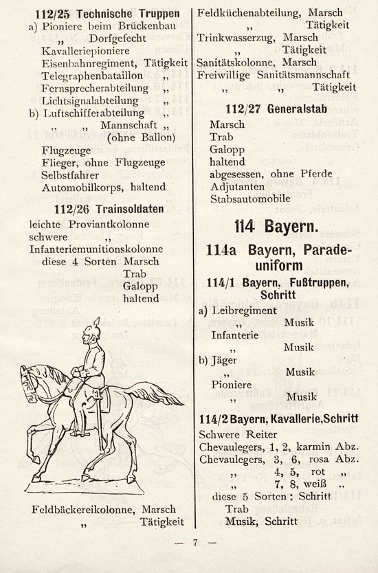 Heinrichsen Zinnfiguren Katalog 1914