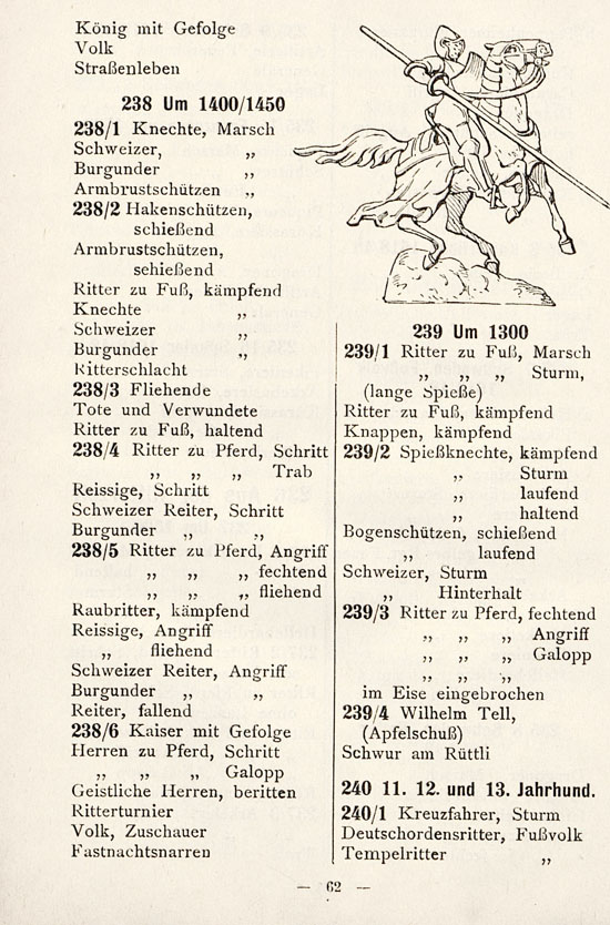 Heinrichsen Zinnfiguren Katalog 1914