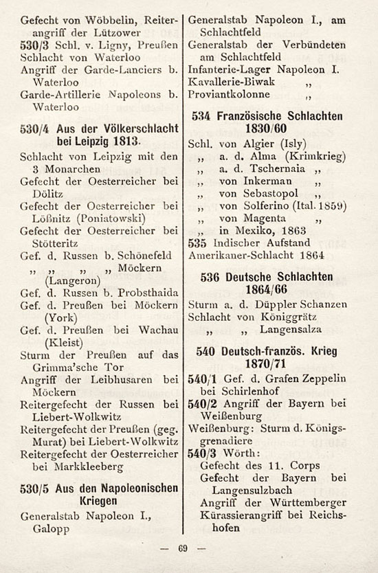 Heinrichsen Zinnfiguren Katalog 1914