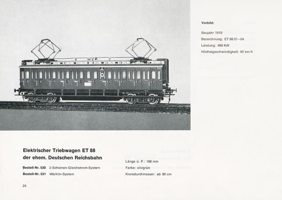 Heinzl Modellbahnen Katalog 1966