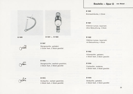 Heinzl Modellbahnen Katalog 1966