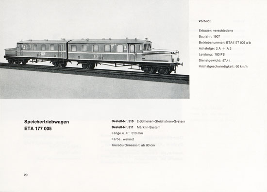 Heinzl Modellbahnen Katalog 1968