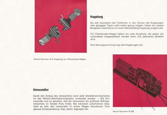 Heinzl Modellbahnen Katalog 1967