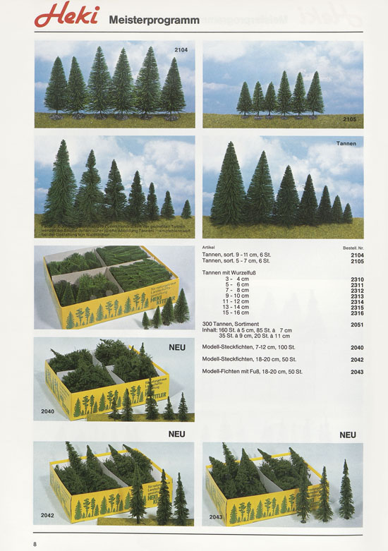 HEKI Katalog 1984