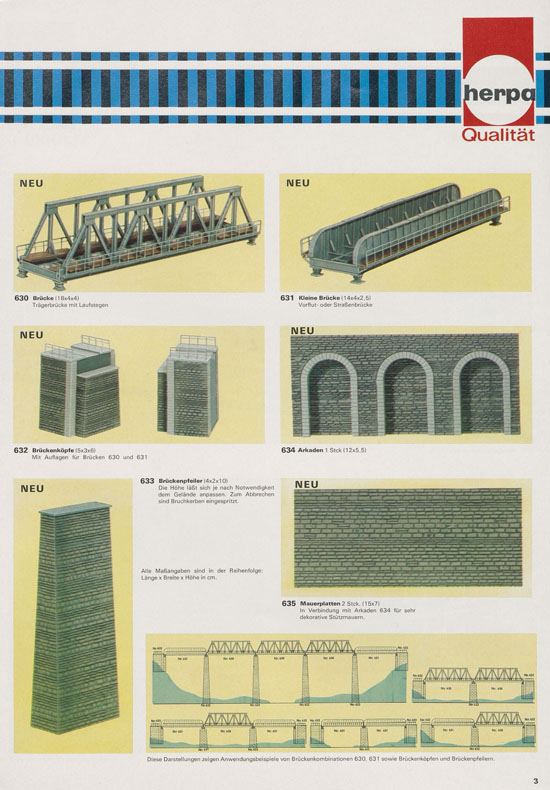 Seite 5 Herpa Hauptkatalog 1970-1971