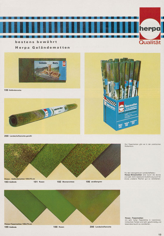 Seite 15 Herpa Hauptkatalog 1970-1971