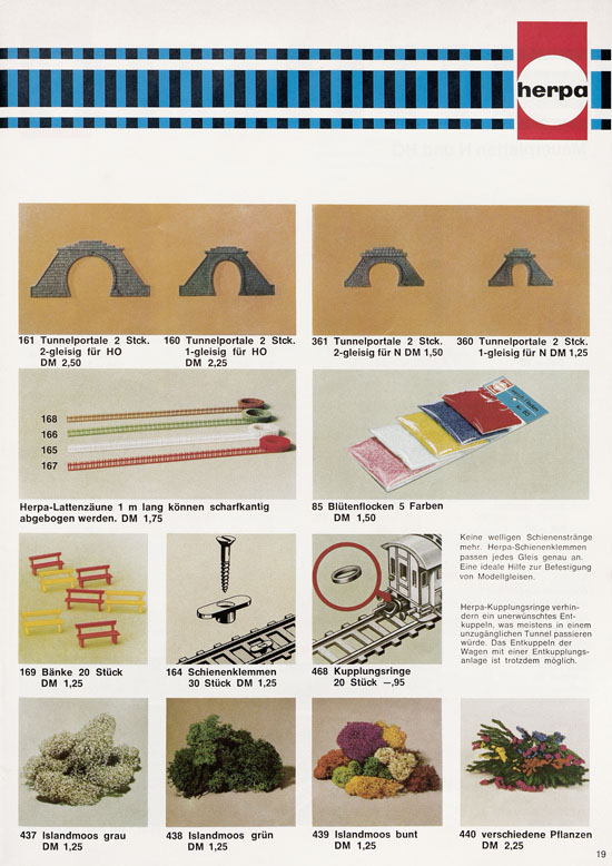 Herpa Hauptkatalog 1972-1973