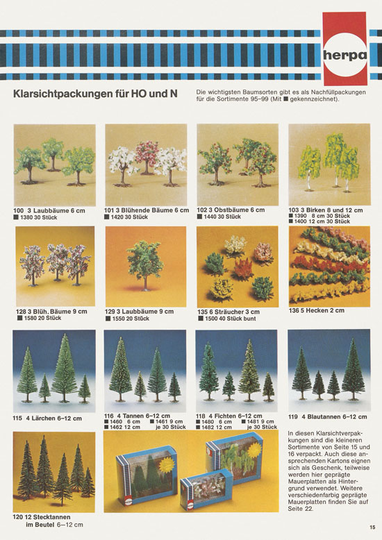 Herpa Hauptkatalog 1978