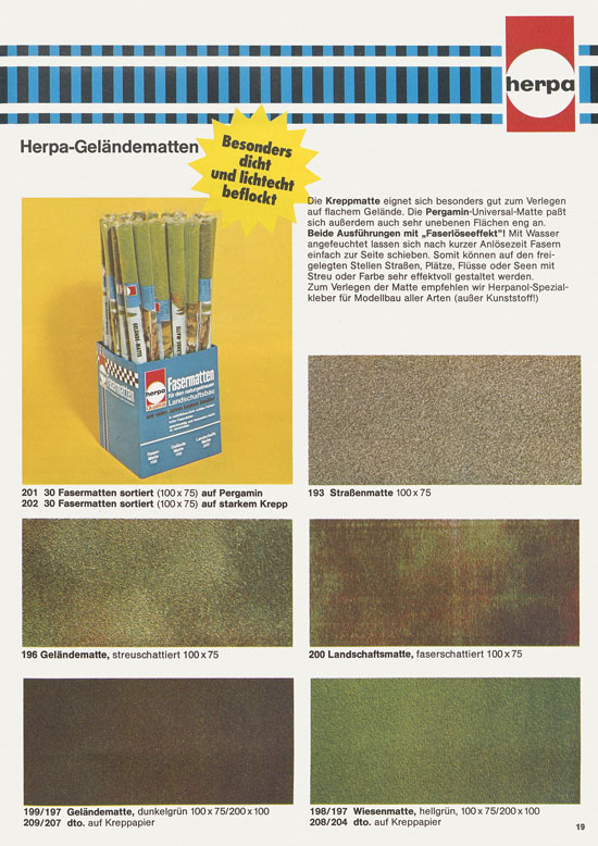 Herpa Hauptkatalog 1978