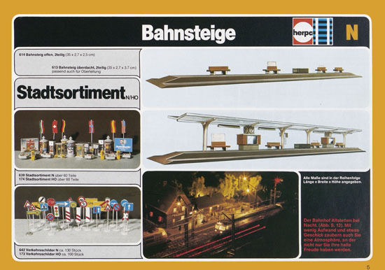 Seite 5 Herpa Katalog 1979