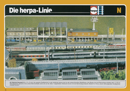 Seite 6 Herpa Katalog 1979