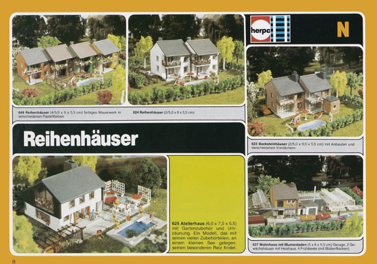 Seite 8 Herpa Katalog 1979