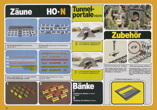Seite 16 Herpa Katalog 1979
