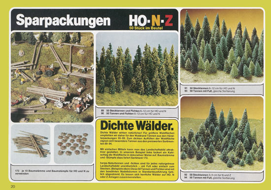 Seite 20 Herpa Katalog 1979