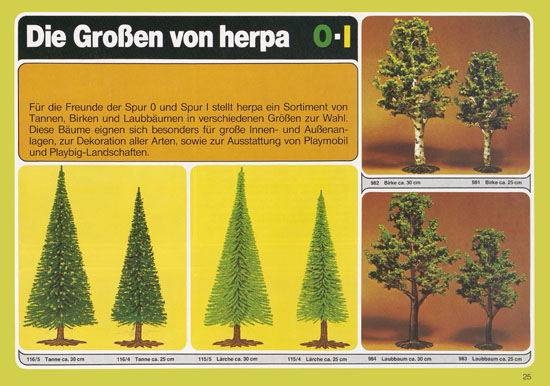 Seite 25 Herpa Katalog 1979