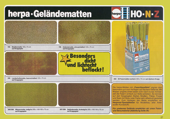 Seite 27 Herpa Katalog 1979