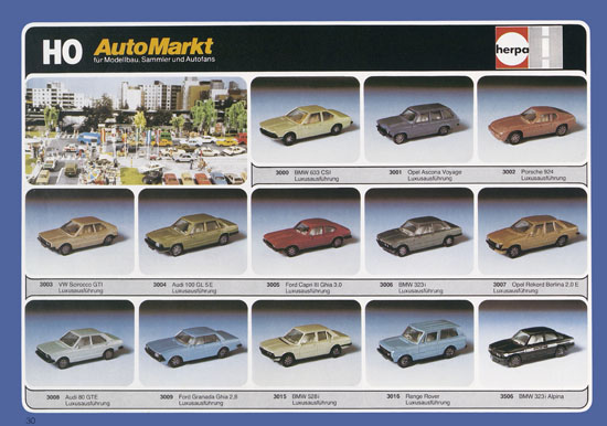 Seite 30 Herpa Katalog 1979