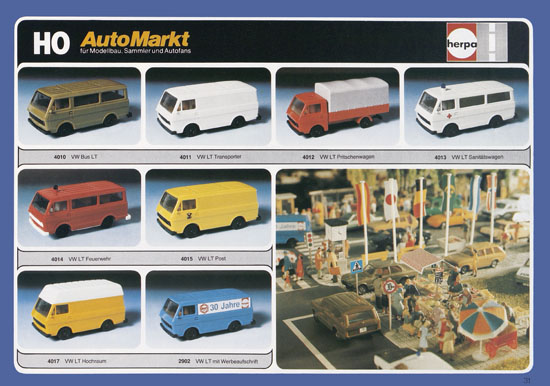 Seite 31 Herpa Katalog 1979