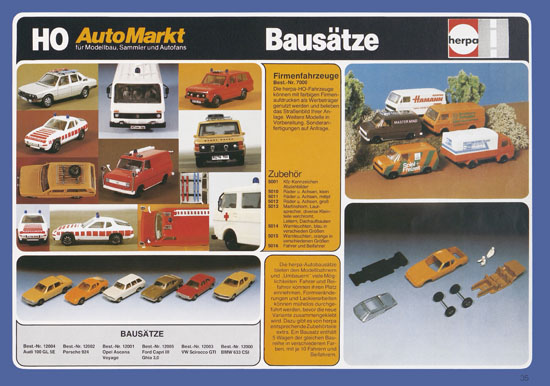 Herpa Katalog 1979