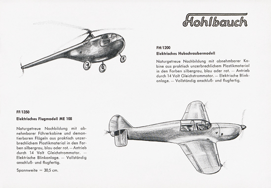 Albert Hohlbauch Katalog 1954