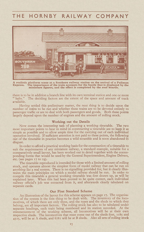 Hornby Railway Company brochure 1948