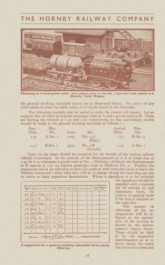 Hornby Railway Company brochure 1948