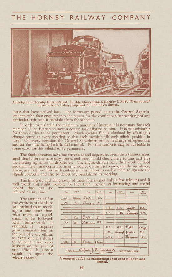 Hornby Railway Company brochure 1948