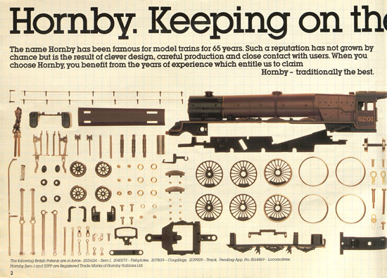 Hornby Railways catalogue 1987