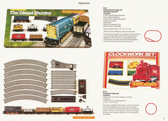 Hornby Railways catalogue 1987