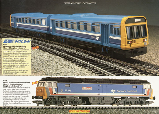 Hornby Railways catalogue 1987