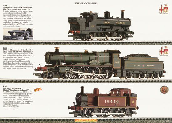 Hornby Railways catalogue 1987