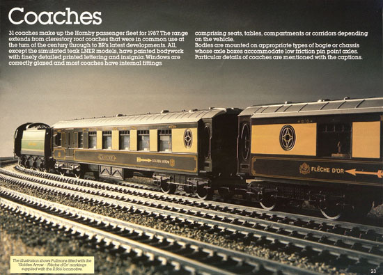 Hornby Railways catalogue 1987