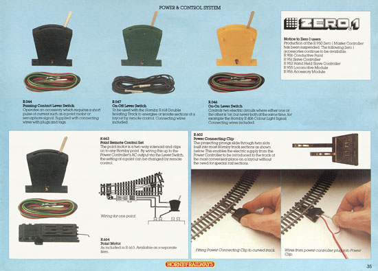 Hornby Railways catalogue 1987