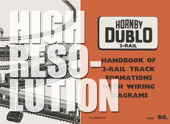 Hornby Dublo Handbook 2-Rail Track 1962