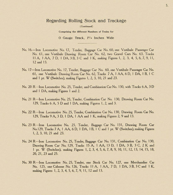 Seite 5 The Ives Miniature Railway System 1906
