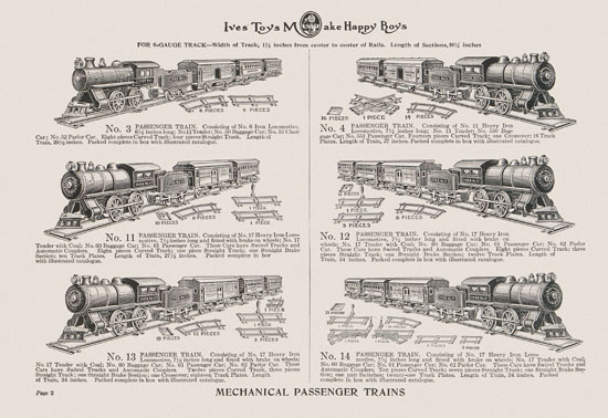 Ives Toys Make Happy Boys 1916