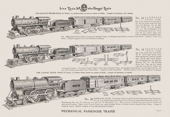 Ives Toys Make Happy Boys 1916