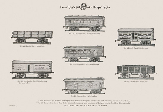 Ives Toys Make Happy Boys 1916