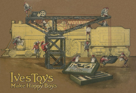 Ives Toys Make Happy Boys 1916