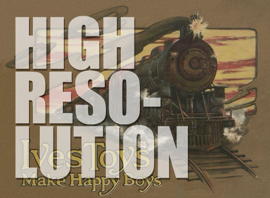 Ives Toys Make Happy Boys 1916